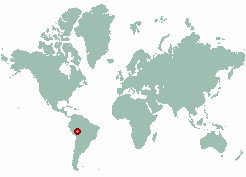 Guaribori in world map