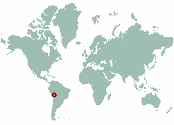 Real Beni in world map