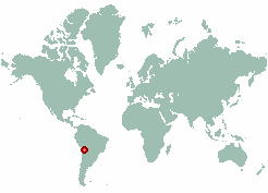 Central Siete Rocas in world map